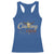 Funny Cowboy And Beer Racerback Tank Top Western Country Music Longhorn Skull - Wonder Print Shop