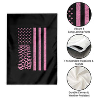 Off Road Car Wheel Vintage Pink American Flag Garden Flag - Wonder Print Shop