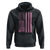Off Road Car Wheel Vintage Pink American Flag Hoodie - Wonder Print Shop