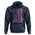 Off Road Car Wheel Vintage Pink American Flag Hoodie - Wonder Print Shop
