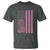 Off Road Car Wheel Vintage Pink American Flag T Shirt - Wonder Print Shop