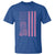 Off Road Car Wheel Vintage Pink American Flag T Shirt - Wonder Print Shop
