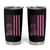 Off Road Car Wheel Vintage Pink American Flag Tumbler Cup - Wonder Print Shop