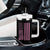Off Road Car Wheel Vintage Pink American Flag Tumbler With Handle - Wonder Print Shop