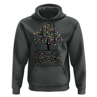Happy Dot Day Hoodie Each Dot Matters Colorful Dots Tree - Wonder Print Shop