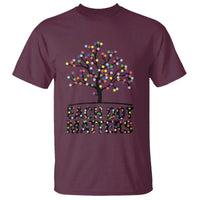 Happy Dot Day T Shirt Each Dot Matters Colorful Dots Tree - Wonder Print Shop