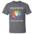 Funny Dot Day T Shirt Creativity Starts With A Dot Colorful Dots Watercolor - Wonder Print Shop