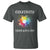 Funny Dot Day T Shirt Creativity Starts With A Dot Colorful Dots Watercolor - Wonder Print Shop