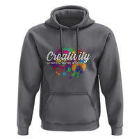 Happy Dot Day Hoodie Creativity Starts With A Dot Colorful Dots Watercolor - Wonder Print Shop