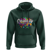 Happy Dot Day Hoodie Creativity Starts With A Dot Colorful Dots Watercolor - Wonder Print Shop