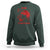 Funny Halloween Blood Stained Sweatshirt I'm Fine It's Not My Blood Splatter Bloody - Wonder Print Shop