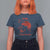 Funny Halloween Blood Stained T Shirt For Women I'm Fine It's Not My Blood Splatter Bloody - Wonder Print Shop