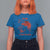 Funny Halloween Blood Stained T Shirt For Women I'm Fine It's Not My Blood Splatter Bloody - Wonder Print Shop