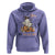 I Put The Boo In Boujee Hoodie Halloween Cute Lady Ghost Is Drinking Wine Pumpkin - Wonder Print Shop