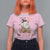 I Put The Boo In Boujee T Shirt For Women Halloween Cute Lady Ghost Is Drinking Wine Pumpkin - Wonder Print Shop