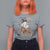 I Put The Boo In Boujee T Shirt For Women Halloween Cute Lady Ghost Is Drinking Wine Pumpkin - Wonder Print Shop
