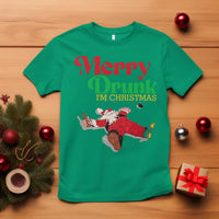 Funny Christmas Beers T Shirt Merry Drunk I'm Christmas Santa - Wonder Print Shop