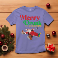 Funny Christmas Beers T Shirt Merry Drunk I'm Christmas Santa - Wonder Print Shop