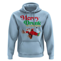 Funny Christmas Beers Hoodie Merry Drunk I'm Christmas Santa