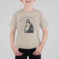 Funny Cheers To The Birthday Boy T Shirt For Kid Christmas Christian Faith - Wonder Print Shop