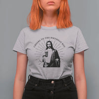 Funny Cheers To The Birthday Boy T Shirt For Women Christmas Christian Faith - Wonder Print Shop