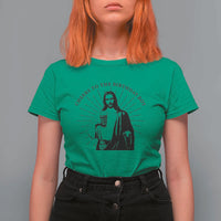 Funny Cheers To The Birthday Boy T Shirt For Women Christmas Christian Faith - Wonder Print Shop