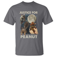 Justice For Peanut The Squirrel 2024 Moon T Shirt - Wonder Print Shop