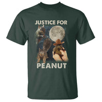 Justice For Peanut The Squirrel 2024 Moon T Shirt - Wonder Print Shop
