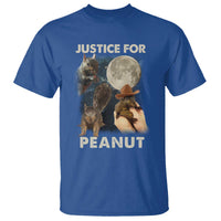 Justice For Peanut The Squirrel 2024 Moon T Shirt - Wonder Print Shop