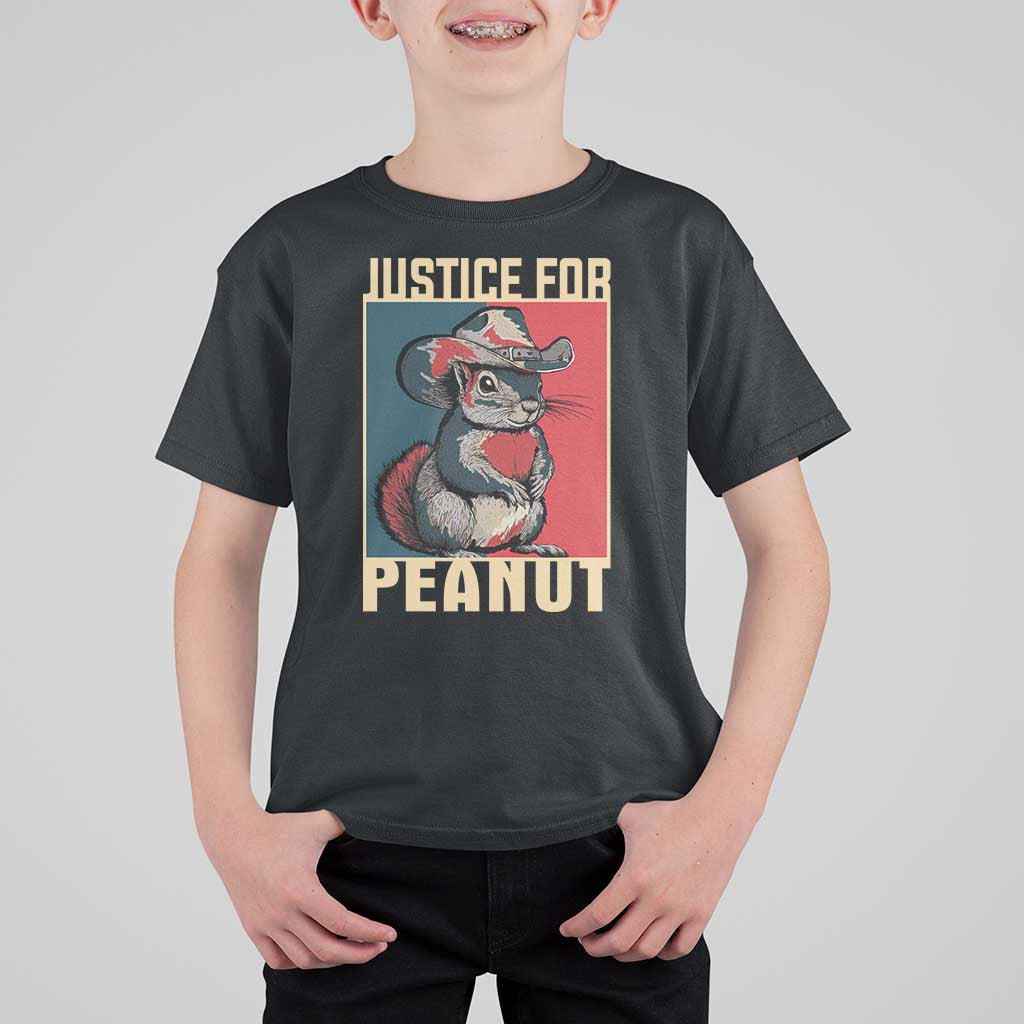 Justice For Peanut The Squirrel 2024 T Shirt For Kid - Wonder Print Shop