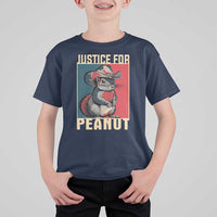 Justice For Peanut The Squirrel 2024 T Shirt For Kid - Wonder Print Shop