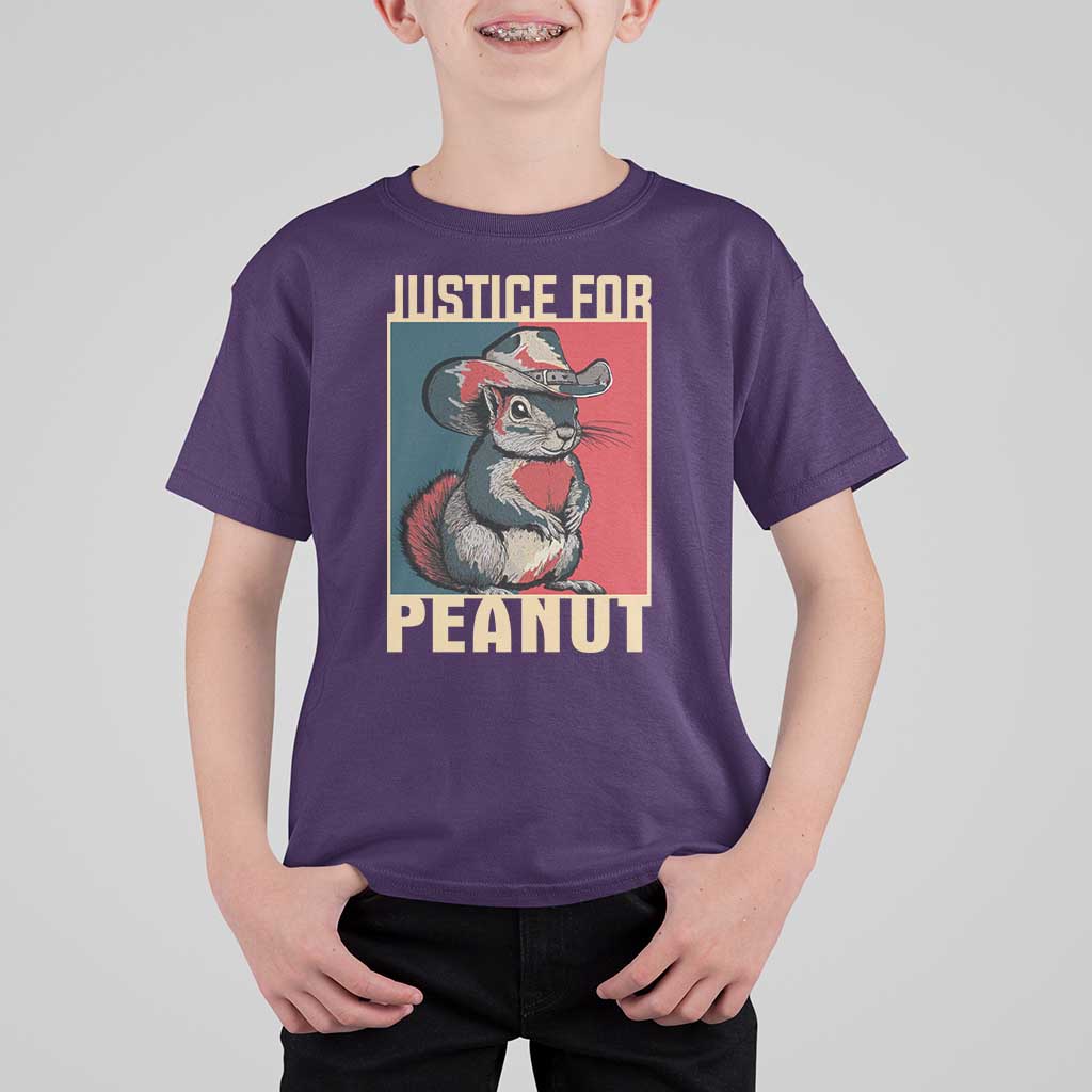 Justice For Peanut The Squirrel 2024 T Shirt For Kid - Wonder Print Shop