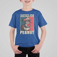 Justice For Peanut The Squirrel 2024 T Shirt For Kid - Wonder Print Shop