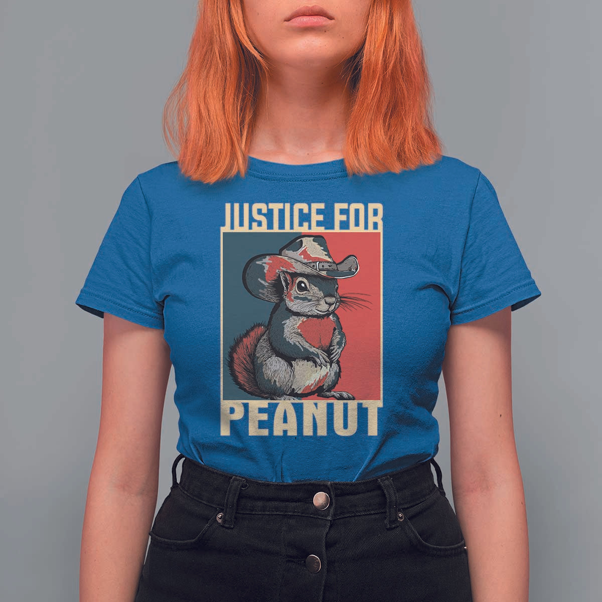 Justice For Peanut The Squirrel 2024 T Shirt For Women - Wonder Print Shop