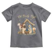 Funny Christmas Bowling Toddler T Shirt Oh Bowly Night Nativity Scene Bowling Pins - Wonder Print Shop