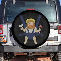 Funny Christmas Baby Jesus Spare Tire Cover Xmas Christian Little Boy - Wonder Print Shop