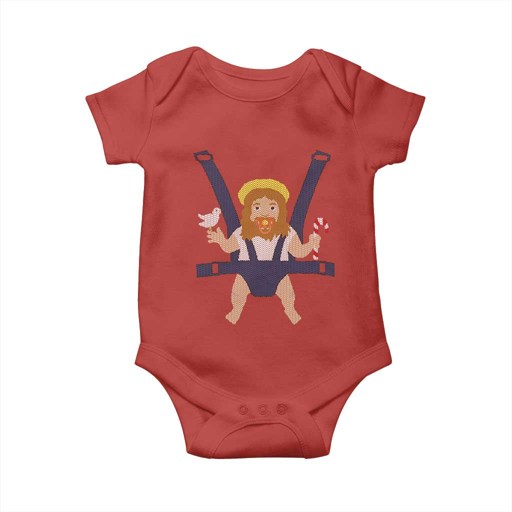 Funny Christmas Baby Jesus Baby Onesie Xmas Christian Little Boy - Wonder Print Shop