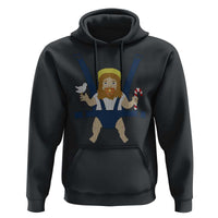 Funny Christmas Baby Jesus Hoodie Xmas Christian Little Boy - Wonder Print Shop