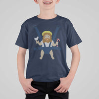 Funny Christmas Baby Jesus T Shirt For Kid Xmas Christian Little Boy - Wonder Print Shop