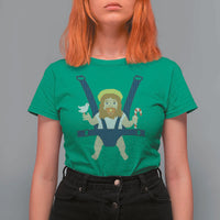 Funny Christmas Baby Jesus T Shirt For Women Xmas Christian Little Boy - Wonder Print Shop