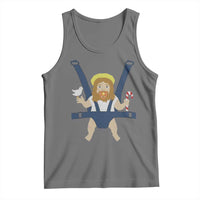 Funny Christmas Baby Jesus Tank Top Xmas Christian Little Boy - Wonder Print Shop