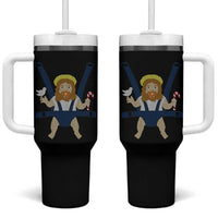 Funny Christmas Baby Jesus Tumbler With Handle Xmas Christian Little Boy - Wonder Print Shop