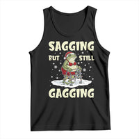 Funny Sagging But Still Gagging Christmas Frog Tank Top Funny Cringe Meme Gag Humor - Wonder Print Shop
