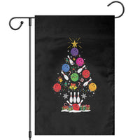 Funny Bowling Christmas Tree Lights Xmas Bowler Garden Flag - Wonder Print Shop