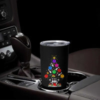 Funny Bowling Christmas Tree Lights Xmas Bowler Tumbler Cup - Wonder Print Shop