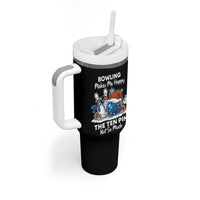 Funny Christmas Bowling Tumbler With Handle Bowling Makes Me Happy The Ten Pin Not So Much - Wonder Print Shop