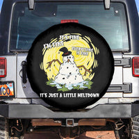 Funny It Is Fine I Am Fine Everything Is Fine Its Just A Little Meltdown Spare Tire Cover Christmas Snowman - Wonder Print Shop