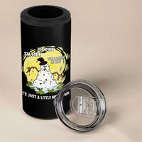 Funny It Is Fine I Am Fine Everything Is Fine Its Just A Little Meltdown 4 in 1 Can Cooler Tumbler Christmas Snowman - Wonder Print Shop