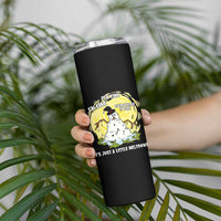 Funny It Is Fine I Am Fine Everything Is Fine Its Just A Little Meltdown Skinny Tumbler Christmas Snowman - Wonder Print Shop