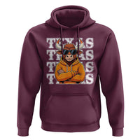 Texas Fan Hoodie Longhorns Cow Texas Pride Sport Lover - Wonder Print Shop